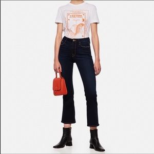 Frame Le Crop Mini Boot in Cabana